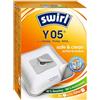 Swirl - Sacchetti per aspirapolvere Y05/Y 05 Airspace per AEG Smart, Clatronic, Dirt Devil