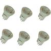 UGEFKMQ Faro Alogeno Mr8 Confezione Da 6 Lampadine Alogene Gu4 Mr8 20W 12V 2 Pin Faretto Lampadina Alogena Mr8 6V 5W,12V,20 W