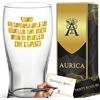 Aurìca Bicchiere Da Birra Personalizzato SONO RESPONSABILE DI QUELLO CHE DICO NON DI QUELLO CHE CAPISCI - Boccale Diretto E Sincero Per Brindare Con Ironia A Tutta La Verità Con Confezione Regalo