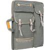 Ausla Borsa da Artista Multifunzionale in Tela Impermeabile - Forniture Artistiche Con Lavagna per Schizzi e Disegno - Spazio per Pittura (Grey)