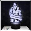 Lampephoto.fr - Lampada 3D Shaquille O. Basket, Basket, Sport, Idea regalo per appassionati di basket, Luce notturna tattile a LED Illusion, Regalo di Natale o compleanno per ragazzi e ragazze