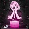 Lampephoto.fr - Lampada 3D Ma Donna Luce Notturna Tattile Ma Donna, Illusione 3D Led, Idea Regalo di Natale per Ragazzi e Ragazze Lampada da Notte per Bambini o Adulti, Regalo, Gadget TOP