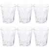 Excellent Houseware EH Excellent Houseware 150446 - Set di 6 bicchierini trasparenti da 40 ml, base pesante, per vodka, tequila, whisky, liquore, espresso, mini soda, per casa, bar, feste, lavabili in lavastoviglie,