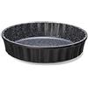 RISOLI' Risoli 020050/24HS0 Gourmet Tortiera Crostata, Linea Granito Hardstone, Diametro cm 24, Colore Grigio