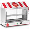 Royal Catering Macchina Per Hot Dog Cuoci Hot Dog Professionale RCHW 2500H (300 wurstel, 100 panini, 2.400 W)