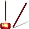 Generico Lampadina Alogena R7S 254mm 1300W, Lampada Alogena 1300W Dimmerabile, Lampadine Infrarossi Riscaldante R7S, 1300Lm, COB Lineare Luce, Fascio 360°,Risparmio Energetico, Nessuno Sfarfallio, 2 Pezzi