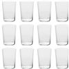 Acan Tradineur - Set di 12 bicchieri modello zero - 50 cl - Realizzati in vetro resistente - Adatti per lavastoviglie - 12 pezzi in totale