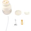LIYJTK Frullatori portatili Frullatore portatile per frutta Frullatore personale ricaricabile USB Spremiagrumi Tazza Miscelazione potente a tenuta stagna (Bianca)