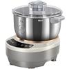 Generic Impastatrice professionale in acciaio inox con funzione fermentazione - Miscelatore di grande capacità con microcomputer Timing e pannello touch per una facile cottura