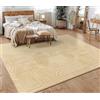 Paco Home Tappeto Salotto Moderno Soggiorno Pelo Corto Motivo Scandinavo Motivo Boho Motivo Geometrico, Dimensione:120x160 cm, Colore:Beige 7