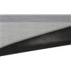 PARAMAISON Tappeto PVC Cucina Infinity, Passatoia Antiscivolo Lavabile, Antimacchia, Multiuso, Lavabile, Cucina, Soggiorno, Design Stilizzato Riga Grigio| 50x180cm