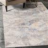 Mazovia tappeto Salotto Moderno Pelo Corto - Tappeti Soggiorno - Camera da Letto - Salotto Grandi Dimensioni - Motivo Astratto Vintage - Grigio Blu 200x300 cm