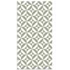 Panorama Tappeto Vinile Cucina Bagno - Varie Dimensioni - (Geometria Verde 40x80 cm)