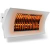 RADIALIGHT SQBAL201 Lampada Infrarossi OASI 2000W Colore Bianco con doppia resistenza in Carbonio Peso 7 kg.