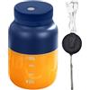 Generico Blender portatile, bottiglia shaker elettrica | Coppa di miscelazione ricaricabile - Blender per frullato di grande capacità, forniture da cucina a prova di verdure, frutta