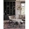 RugVista Galaxy Oriental, Tappeto, Orientali, 160 x 230 cm, Rettangolare, Pelo corto, Soggiorno, Camera da letto, Cucina, Lavabile in lavatrice, Blu/Nero