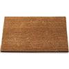 emmevi Zerbino Cocco Naturale 40x70 cm Retro Gomma Antiscivolo Tappeto Ingresso mod.Cocco su Misura 40X70