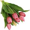 SPORTARC Tulipani artificiali, realistici al tatto, in lattice, tulipani finti, bouquet da sposa, decorazione per casa, giardino
