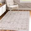 Mazovia Tappeti - Etnico Tappeto per Soggiorno, Camera da Letto, Sala da Pranzo, Ufficio - Pile Corto Rettangolo - Con OEKO-TEX - Elegante Tappeti Facile da Pulire - Beige Bianco - 250 x 350 cm