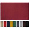 Olivo Tappeti OLIVO.shop FORMULA NEW Tappeto cotone lavabile, Passatoia corridoio, Passatoia cotone cucina, vari colori e misure (BORDEAUX, 55x190 cm)