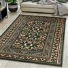 Carpeto Rugs Tappeto Orientale Salotto a Pelo Corto Verde 160 x 230 cm Classico Persian Design