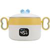 Dilwe 450ml Electric Lunch Box Food Warmer for Office Travel Home | 316 Stainless Steel Interior, Smart Thermostat Controls, 6000mAh USB Rechargeable