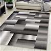 Carpeto Rugs Tappeto Moderno Salotto Grigio 250 x 300 cm a Pelo Corto