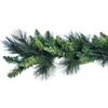 BOP Festone Natalizio Giove da 270 cm, in PVC e PP con Aghi di Pino, Molto Folto e Realistico | Boa Natalizio Verde, Decorazione di Natale per Porta, Scala, Camino, Tavolo, Base per Ghirlanda