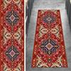 Generic Tappeto da cucina classico rosso 120 x 240 cm, per corridoio e camera da letto, antiscivolo, lungo, lavabile