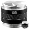 NEOUZA Distributore caffè e pressino da 53 mm 2 in 1, scala di calibrazione laser, livellatore caffè a doppia testa adatto per portafiltro Breville da 54 mm, profondità regolabile, quattro ventole