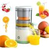 YZRDCXM Spremiagrumi portatile wireless, spremiagrumi elettrico for agrumi, spremiagrumi for limoni, estrattore di succo automatico a 360°, succo for arancia, pompelmo, con ricarica USB-C, facile da pulire