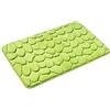 PANA Memory Foam Tappetino da bagno (50x80 cm) - Morbido tappetino da bagno in microfibra - Antiscivolo e lavabile - Tappetino da doccia (Verde)