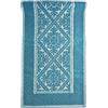 Markotex Tappeto Sardo Stuoia Passatoia tappeto bagno 100% Cotone Made In Italy prodotto in sardegna (Turchese, 55x115)