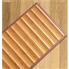 Confezioni Giuliana TAPPETO BAMBOO sfumato passatoia cucina e multiuso beige naturale (55x280)