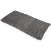 Sophie Maison Tappetino da Bagno Antiscivolo, Tappeto Doccia Assorbente, Tappeto da Terra in Microfibra Ciniglia Morbido 60X120 CM (STONE)