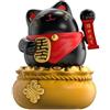 BlissfulAbode Maneki Neko - Gatto portafortuna cinese che sventola, alimentato a energia solare, gatto portafortuna che sventola, gatto cinese che sventola, gatto cinese che saluta, benvenuto, decorazione per casa