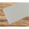 Tata Home Tappeto Cucina in Ciniglia Antiscivolo Lavabile Passatoia Multiuso Corridoio Camera Ingresso Resistente Tappeto al Metro Made in italy 52x300 cm Colore Panna