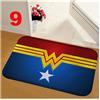 nice--buy Batman Wonder Woman, zerbino per interni 38,1 x 58,4 cm, antiscivolo, per porta anteriore e interno, pavimento, tappetino, per ingresso e scarpe, raschietto
