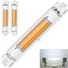 Dvnoua Lampadina R7S LED 118mm 30W Dimmerabile, LED R7S COB 30W Equivalenti 300W Lampada Alogene, Lampadine R7S LED Bianco Freddo 6000K 3000LM Nessun Sfarfallio, Angolo 360° Lampada LED, 2 Pezzi