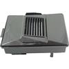 vhbw filtro compatibile con Rainbow Rexair R10520, R12106B, R-12106B, E2, R-10520, E Serie aspirapolvere - filtro aria fine nero