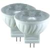 LED ATOMANT Confezione da 2 Lampadina LED MR11 12V 4W, Colore Bianco Caldo (3000K), 350 Lumen, Angolo di Apertura di 38 gradi