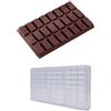 Siccardi Stampo per cioccolato in policarbonato per tavoletta 200 gr - Dubai chocolate bar