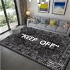 PASPRT Tappeto Keep Off Tappeto Creativo Soggiorno Camera Da Letto Decorativo, Kid Crawling Tappeto, Bagno Cucina Bagno Tappetino Antiscivolo 50X80Cm