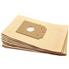 vhbw 10x sacchetto compatibile con Bosch BSG 1511 Arriva, 1600 Arriva, 1700 Arriva, 1800 Arriva aspirapolvere - 29cm x 18cm color sabbia