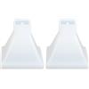 TOTITOM Stampo a Piramide Grande da 2 Pezzi, Stampo in Silicone Super Piramidale Stampi Per Colata in Resina, Stampo in Resina Epossidica di Cristallo Fai da Te Stampo in Resina Epossidica Fatto a Mano in Sil