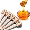 YYGMSS Cucchiaino Bastoncini Miele Honey Dipper Bastoncino Spargimiele Legno Prendi Porta Raccogli Stick Miele (8cm) (30Pezzi)