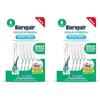 Biorepair, Scovolini Interdentali Regular, Spazio Interdentale 0,82mm, Protezione Antibatterica Sempre Attiva, Facile da Usare, Con Microrepair, SCP, 1 Confezione da 12 Pezzi