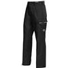 BP 1605-559-32 Workwear - Pantaloni da lavoro unisex, in poliestere e cotone, taglia 44 L, colore: Nero
