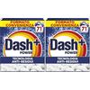 Dash Detersivo Per Bucato In Polvere, 71 Lavaggi, Tecnologia anti residui, rimuove le macchie, efficace a cicli brevi e a freddo (Confezione da 2)