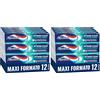 Aquafresh Dentifricio Intense Clean Lasting Fresh, Sensazione di Freschezza 8 volte più duratura, Pulizia Profonda, Pacco da 24 x75ml